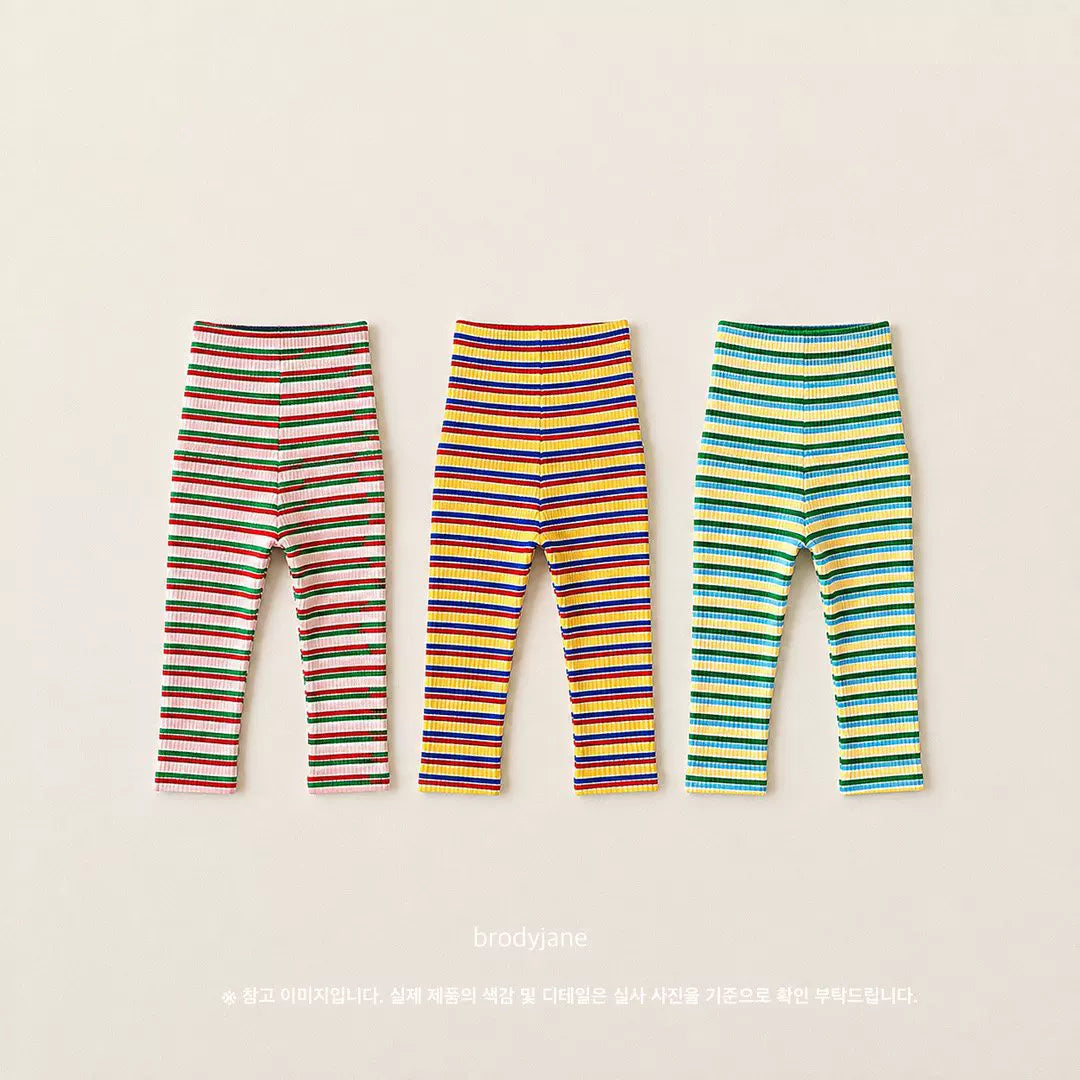 Retro Multi Stripe Leggings｜レトロマルチストライプレギンス