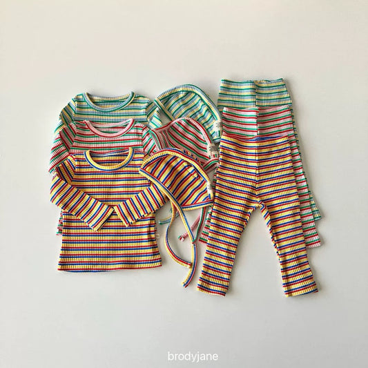 Retro Multi Stripe Set｜レトロマルチストライプセット