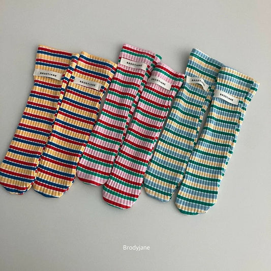 Retro Multi Stripe Socks｜レトロマルチストライプソックス