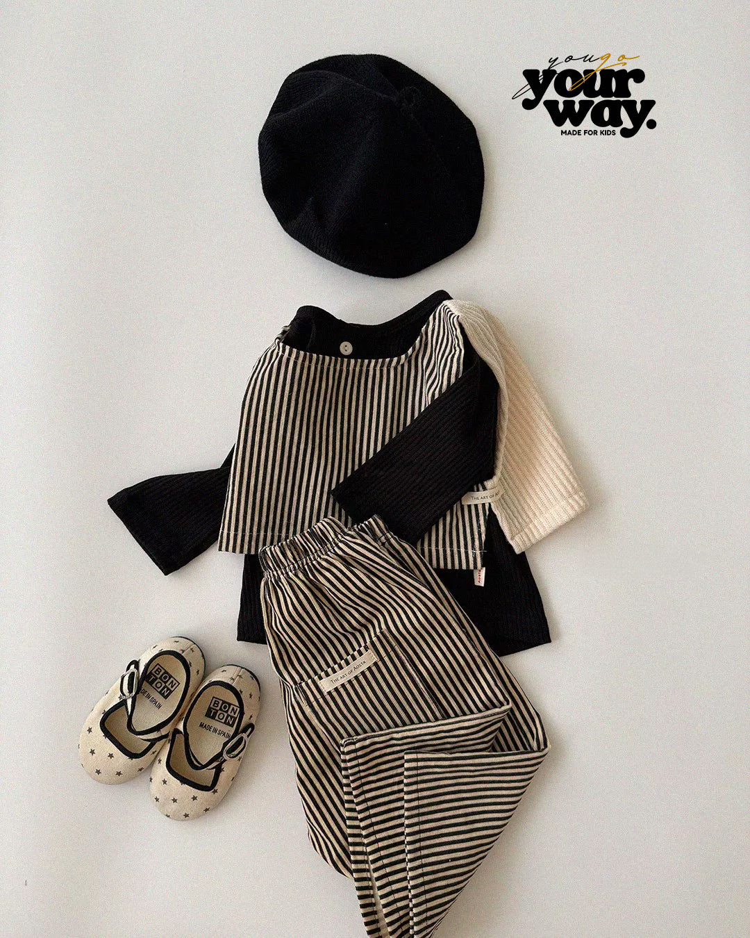 Rib Button Top｜リブボタントップス