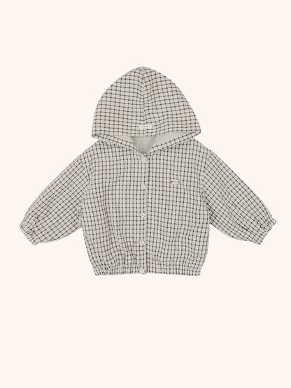 avo Check Hooded Jacket｜チェックフーデッドジャケット