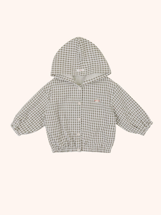 avo Check Hooded Jacket｜チェックフーデッドジャケット