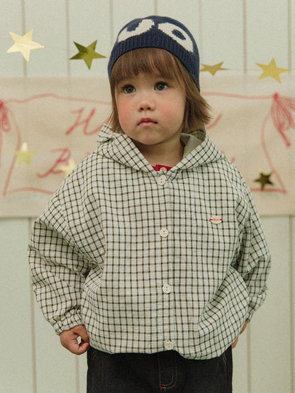 avo Check Hooded Jacket｜チェックフーデッドジャケット