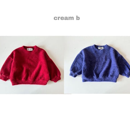 cream bbang / ふんわりアンゴラニット