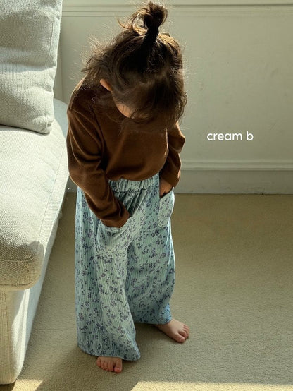 cream bbang / 裏起毛ハイネックTシャツ