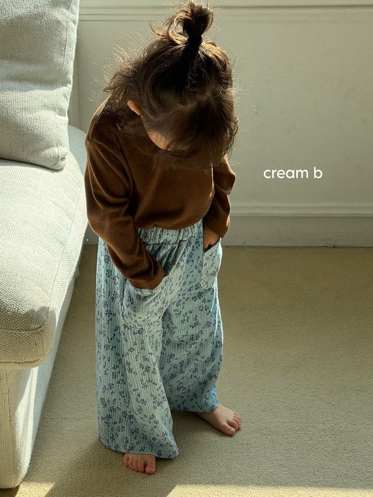 cream bbang / 裏起毛ハイネックTシャツ【予約商品】