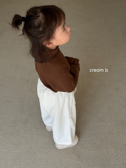 cream bbang / 裏起毛ハイネックTシャツ