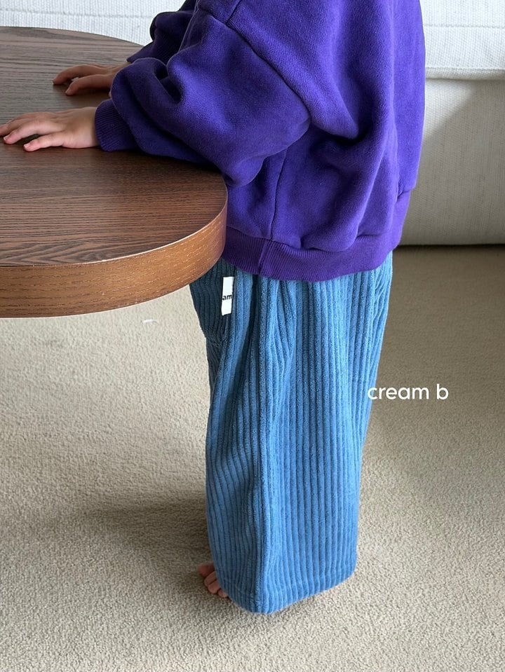 cream bbang / コーデュロイポケットワイドパンツ