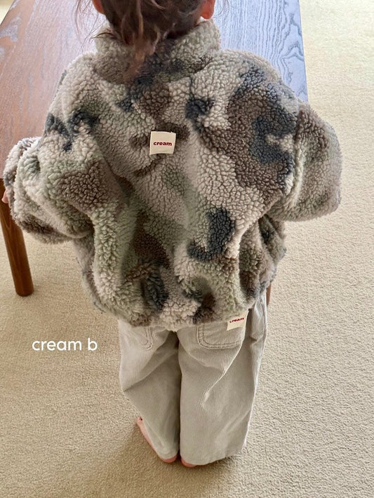 cream bbang / ポグリ カモジャケット【予約商品】