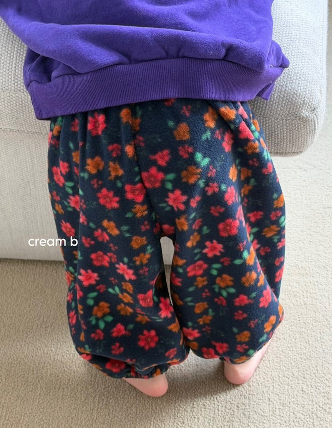 cream bbang / フラワーコージーパンツ【予約商品】
