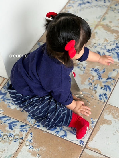 cream bbang / ストライプアラジンパンツ【予約商品】