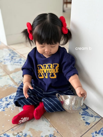 cream bbang / ストライプアラジンパンツ【予約商品】