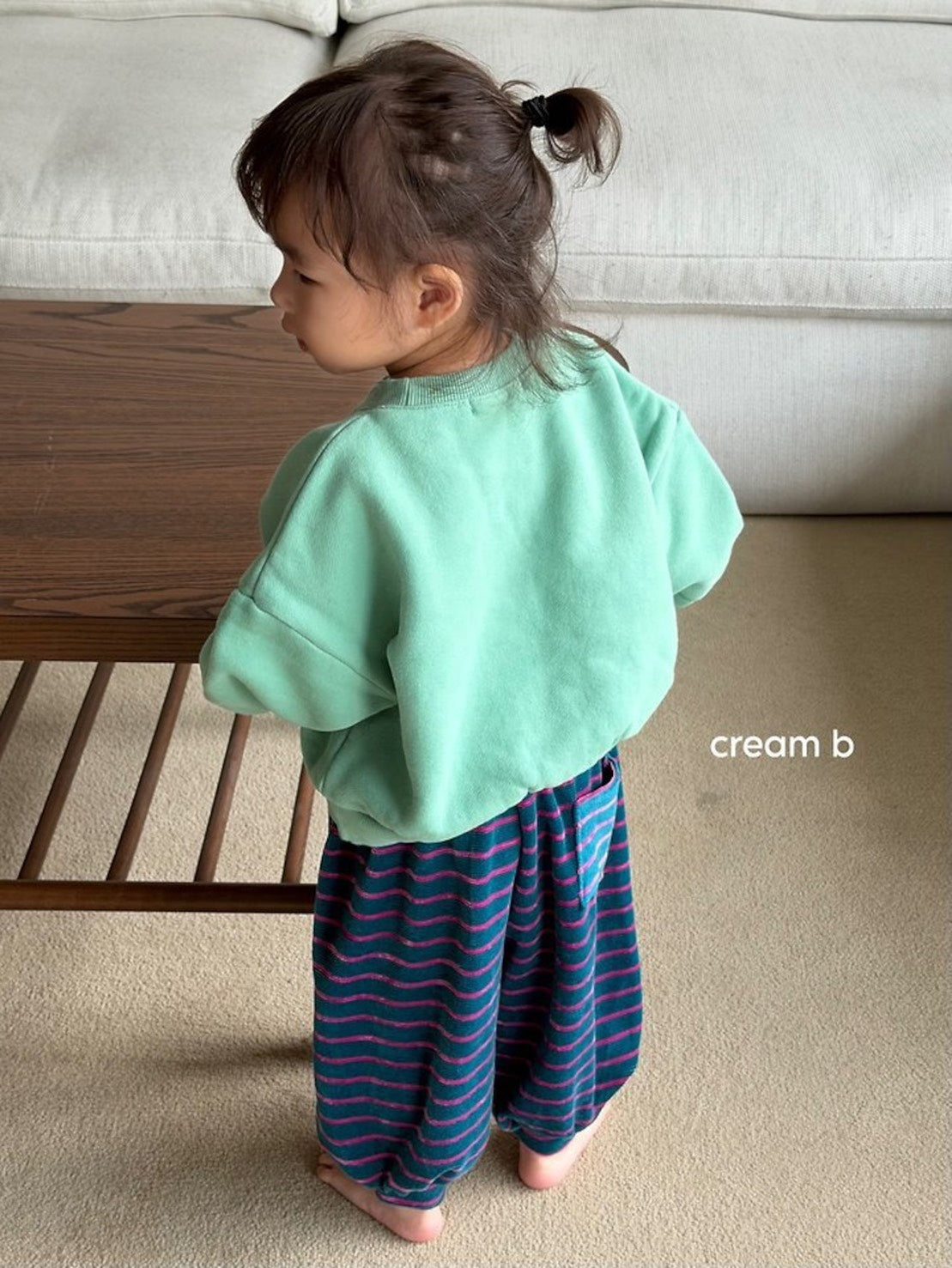 cream bbang / ストライプアラジンパンツ【予約商品】