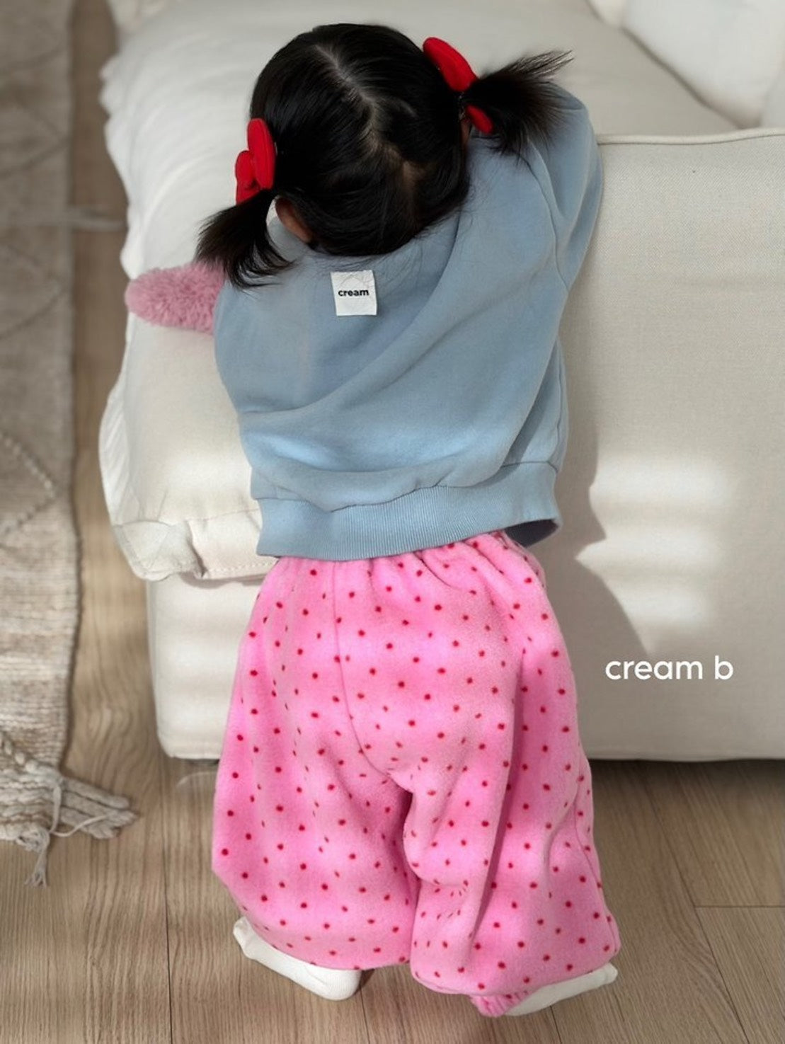 cream bbang / 裏起毛ショコラトレーナー【予約商品】