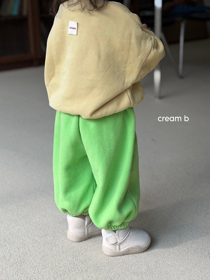 cream bbang / 裏起毛ショコラトレーナー【予約商品】