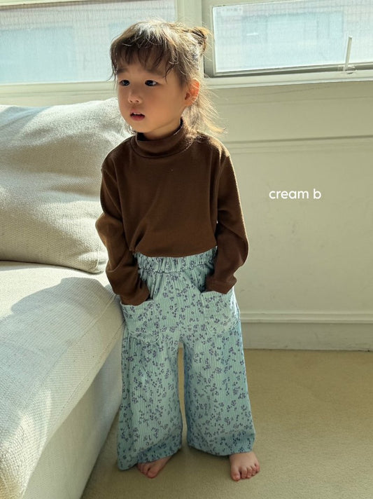cream bbang / ガーデンワイドパンツ【予約商品】