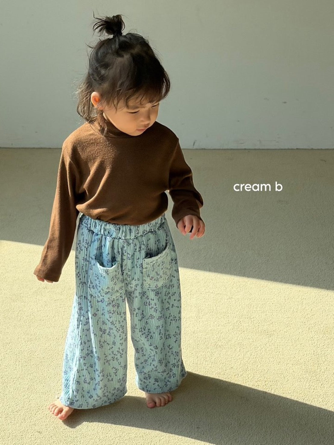 cream bbang / ガーデンワイドパンツ【予約商品】