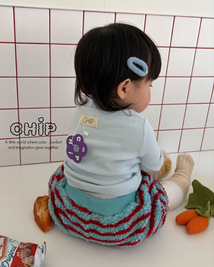 Ch!p｜タートルネック風のハーフネックTシャツ【予約商品】