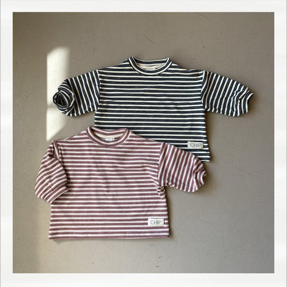 Ch!p｜ふわもちボーダーT【予約商品】