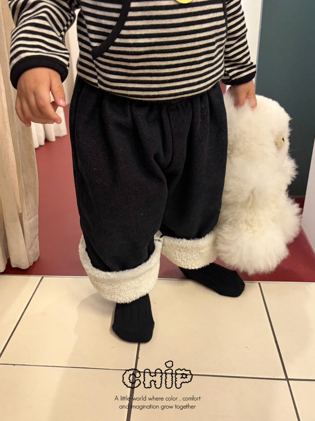 Ch!p｜デニムロールアップパンツ 【予約商品】
