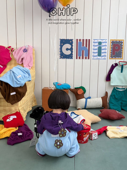 Ch!p｜ ボンボンオーバーオールパンツ 【予約商品】
