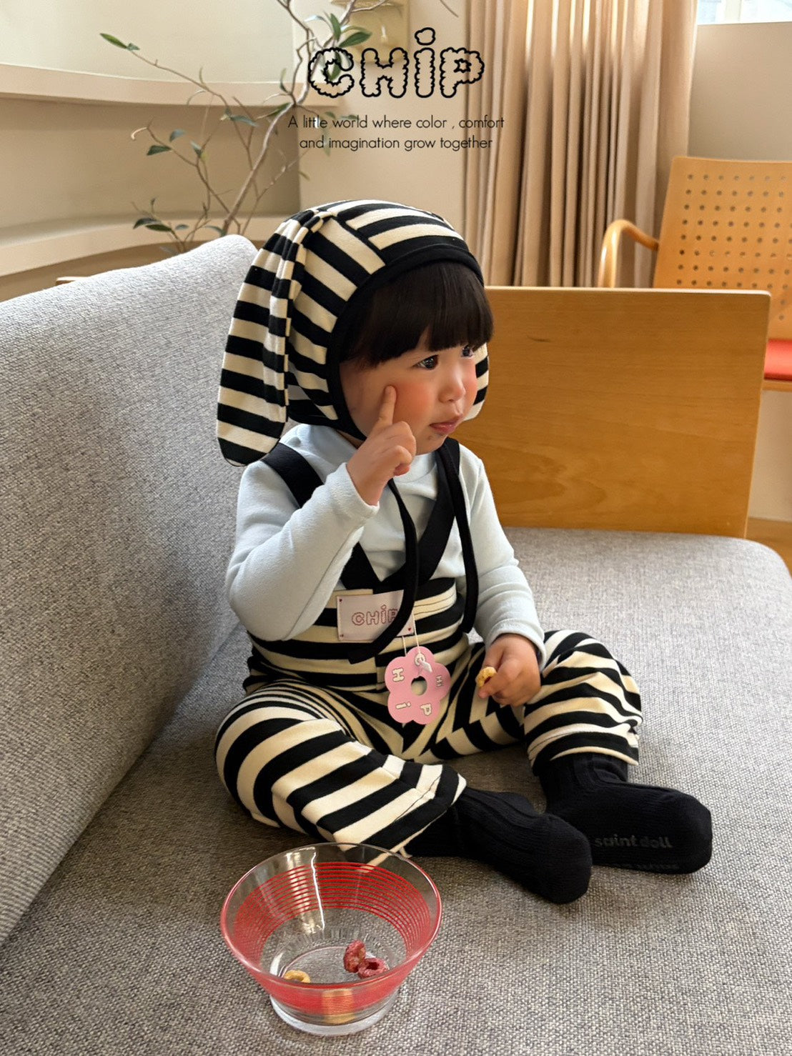 Ch!p｜マチルダオーバーオールブーツカットパンツ 【予約商品】
