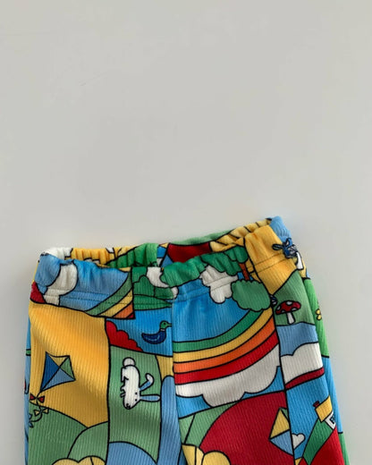 O.O.O｜童話ブーツカットパンツ【予約商品】