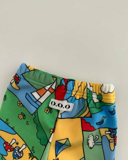 O.O.O｜童話ブーツカットパンツ【予約商品】