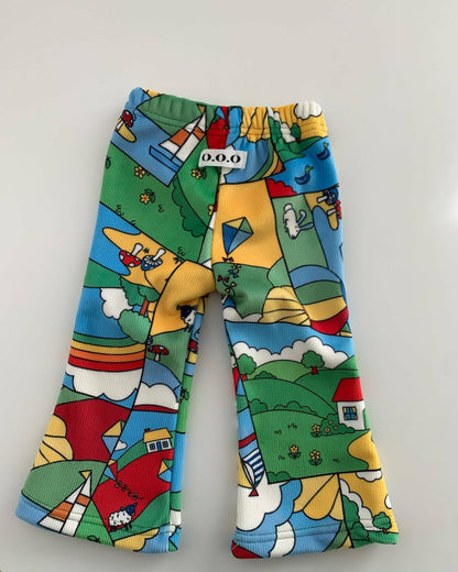 O.O.O｜童話ブーツカットパンツ【予約商品】