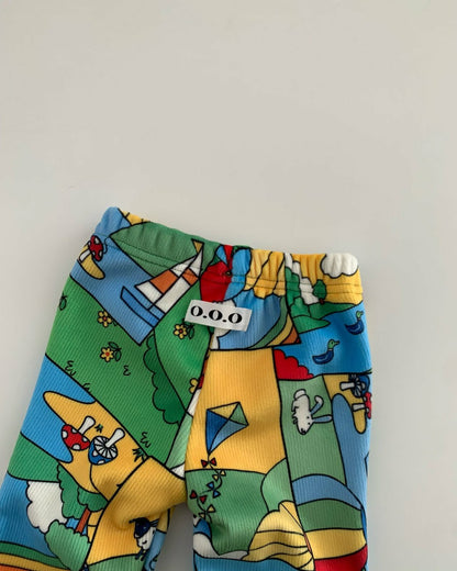 O.O.O｜童話ブーツカットパンツ【予約商品】