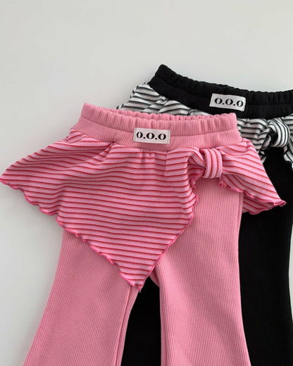 O.O.O｜ポットフリルブーツカットパンツ【予約商品】