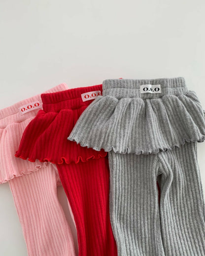 O.O.O｜ステラフリルブーツカットパンツ【予約商品】