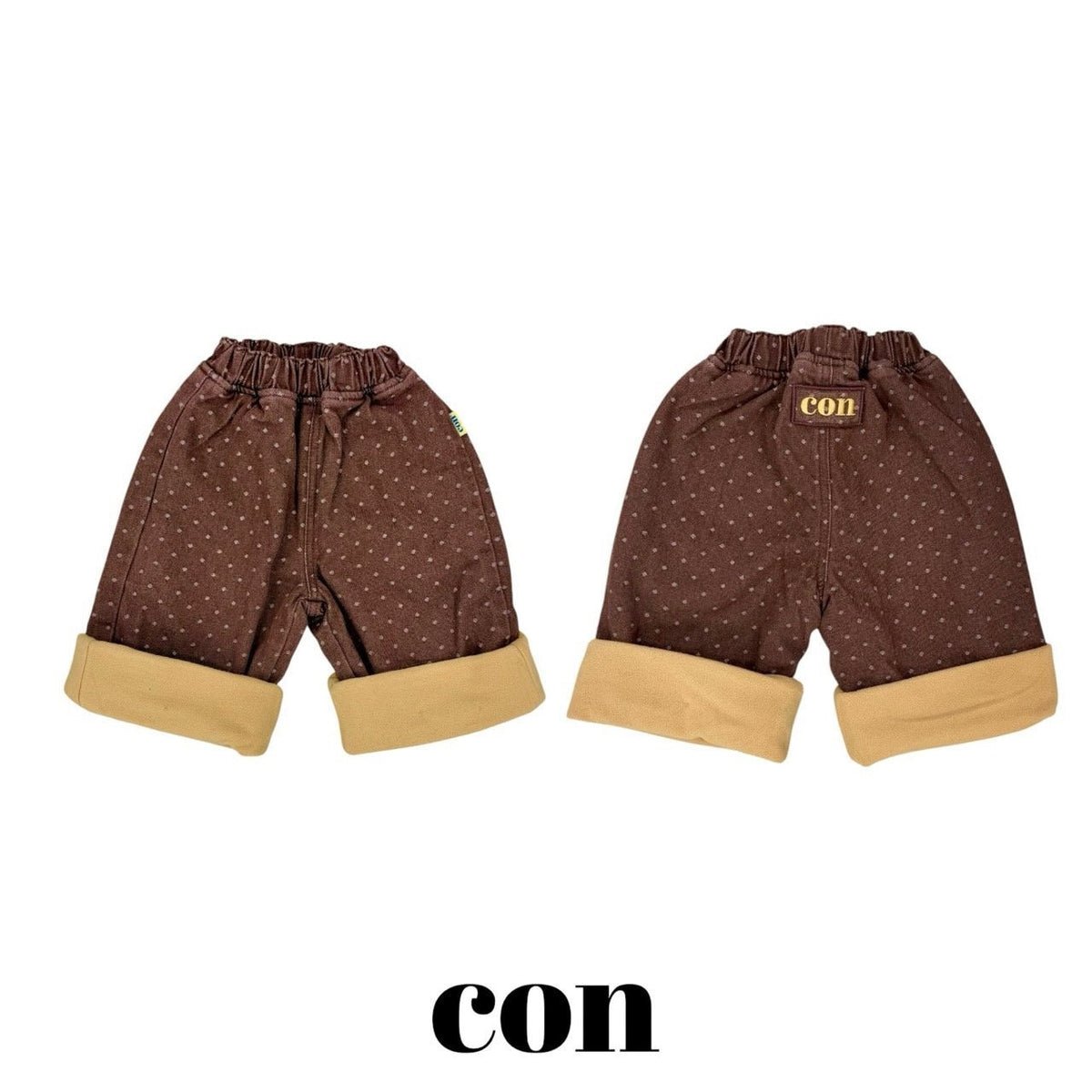 CON │ ドットロールアップパンツ【予約商品】