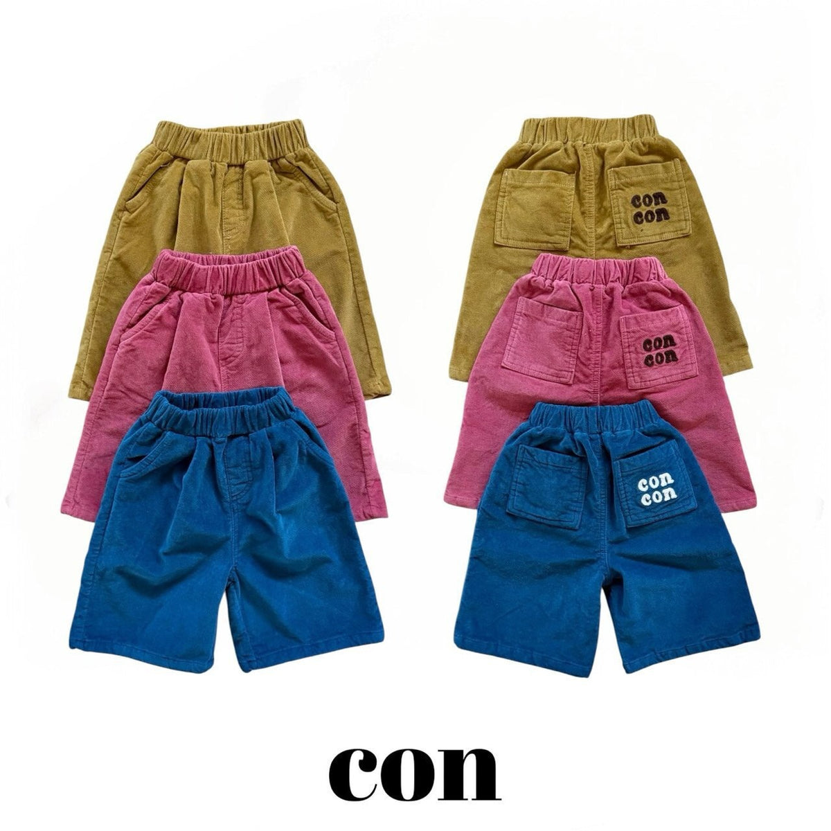 CON │ アルパカカラーパンツ【予約商品】