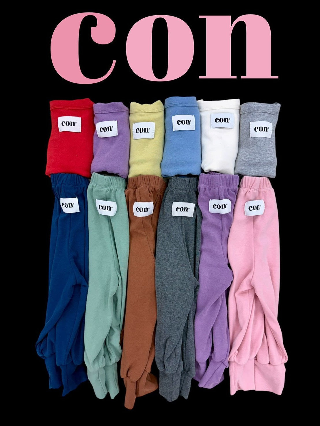 CON │ センスジョガーパンツ【予約商品】