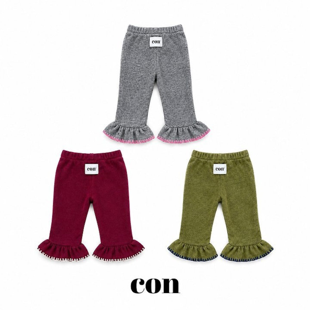 CON │ メロウフリルパンツ【予約商品】