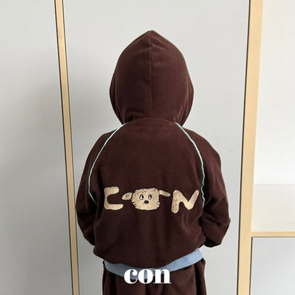 CON │ ドローイングフードジップアップ【予約商品】