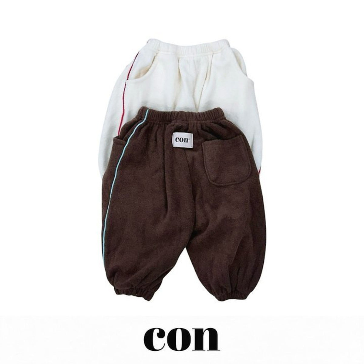 CON │ スノーベルベットジョガーパンツ【予約商品】