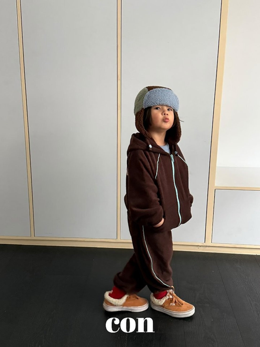 CON │ スノーベルベットジョガーパンツ【予約商品】