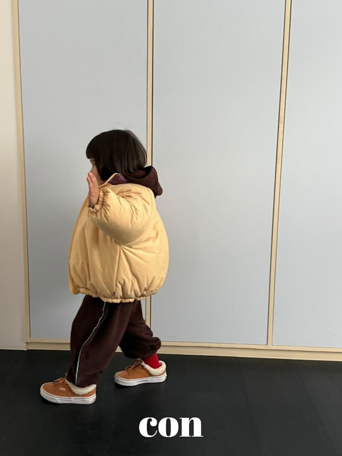 CON │ スノーベルベットジョガーパンツ【予約商品】