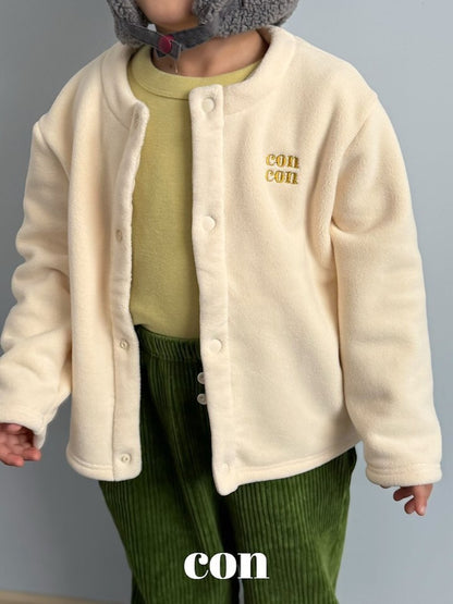 CON │ ソフトフリースカーディガン【予約商品】