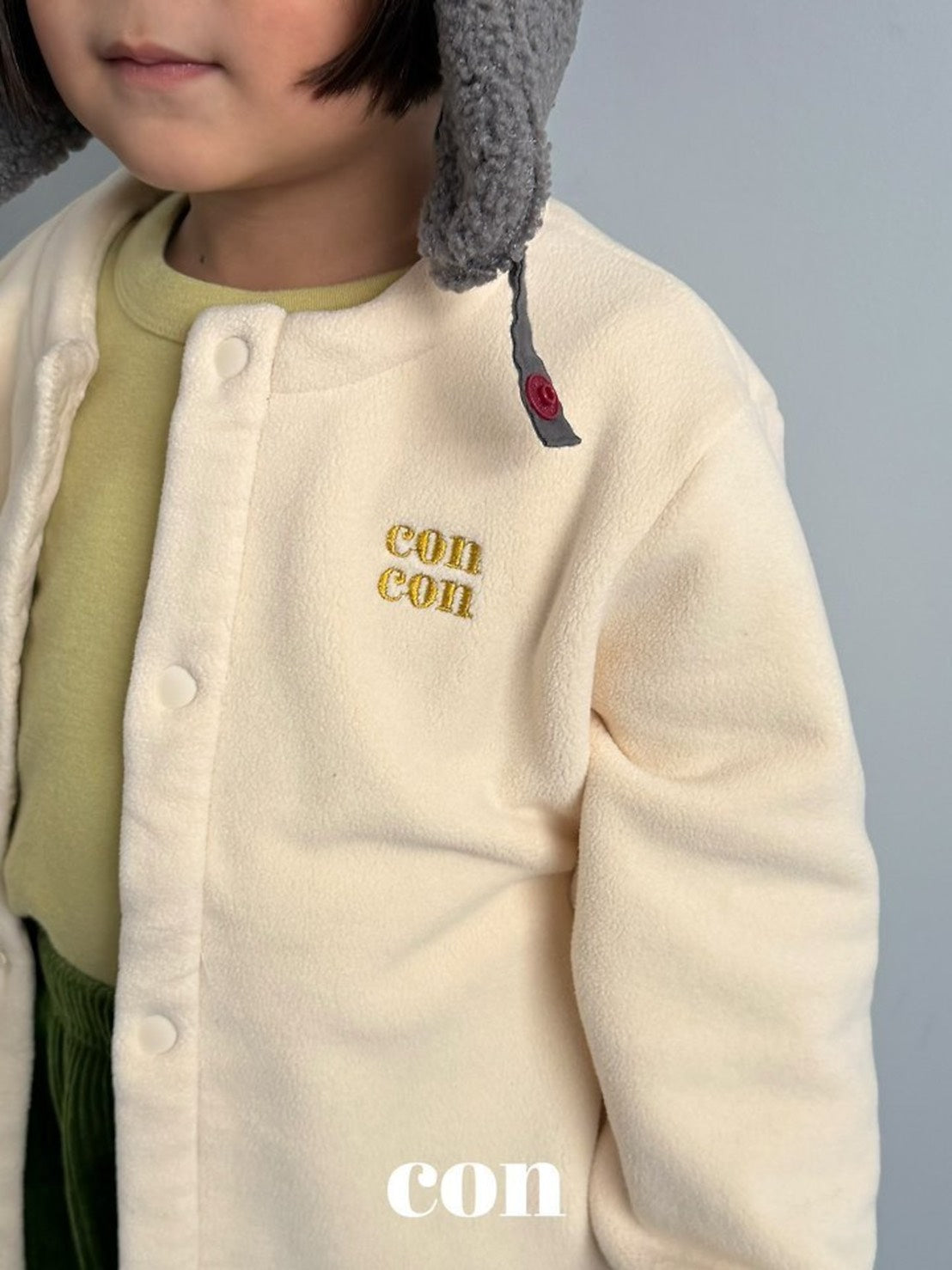 CON │ ソフトフリースカーディガン【予約商品】
