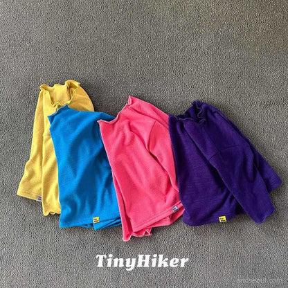 Tiny Hiker｜カラーポップ フリルTシャツ【取り寄せ】
