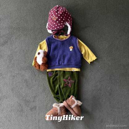 Tiny Hiker｜カラーポップ フリルTシャツ【取り寄せ】