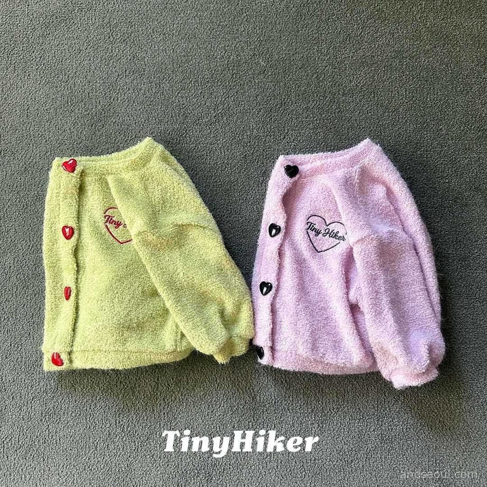 Tiny Hiker｜タイニーハート カーディガン【取り寄せ】
