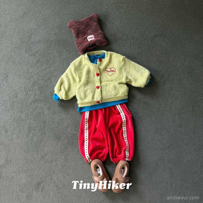 Tiny Hiker｜タイニーハート カーディガン【取り寄せ】