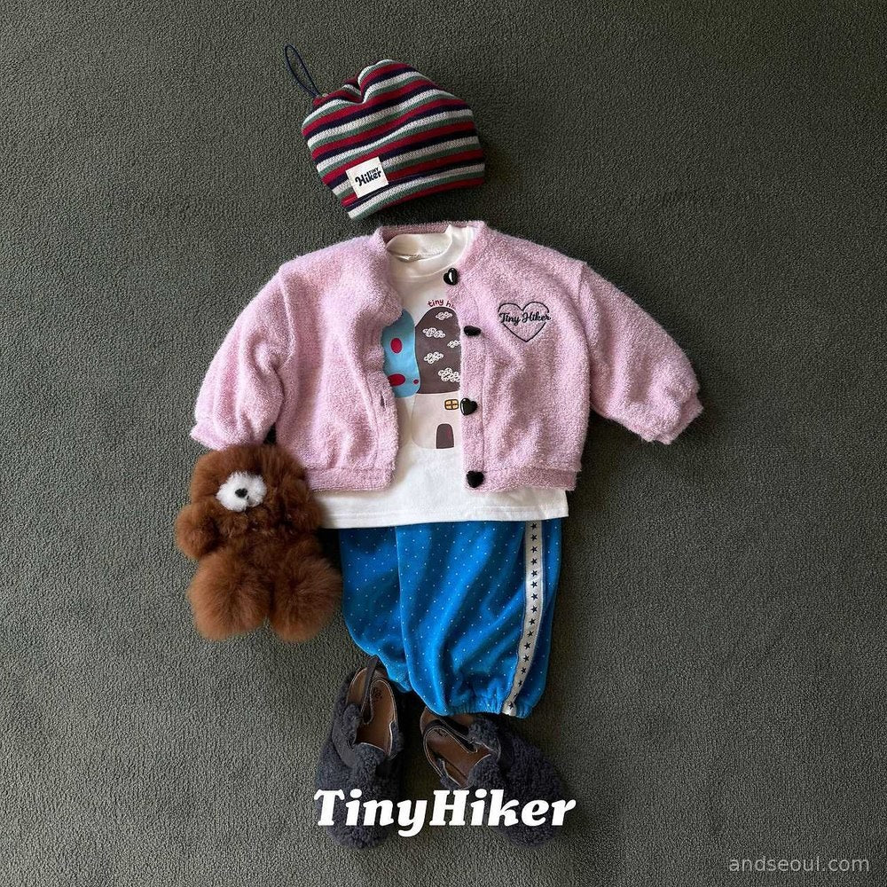 Tiny Hiker｜タイニーハート カーディガン【取り寄せ】
