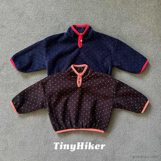 Tiny Hiker｜プティドット フリースTシャツ【取り寄せ】