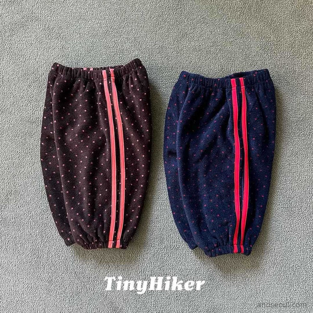 Tiny Hiker｜プティドット フリースパンツ【取り寄せ】