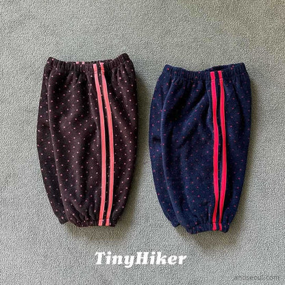 Tiny Hiker｜プティドット フリースパンツ【取り寄せ】